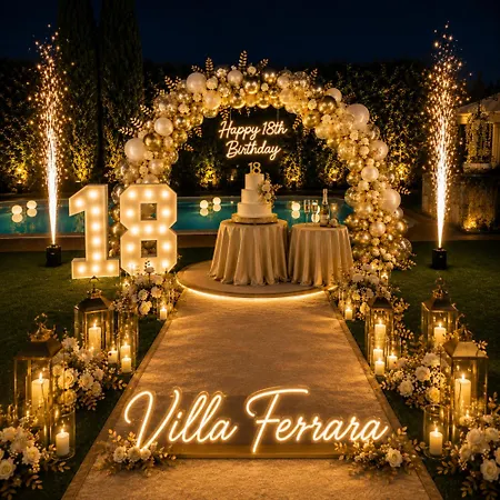 Ferrara Con Piscina E Spazi Per Eventi Privati, Laurea, Compleanno, Matrimonio Villa *