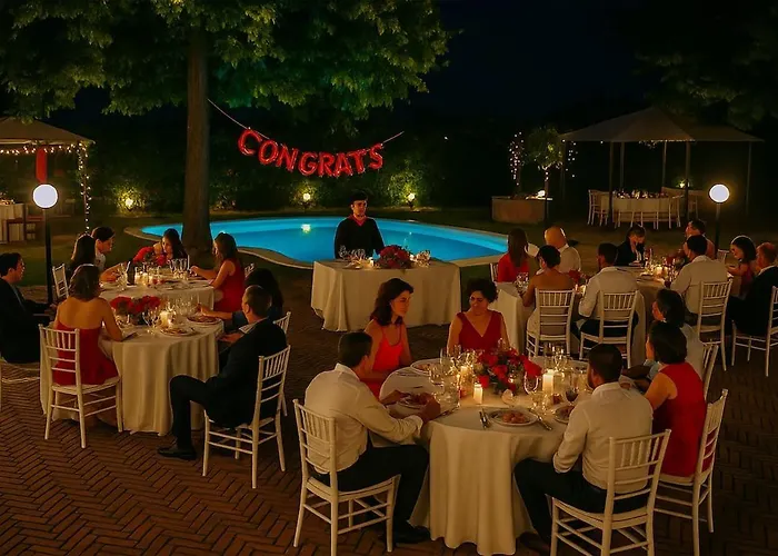 别墅 Ferrara Con Piscina E Spazi Per Eventi Privati, Laurea, Compleanno, Matrimonio *