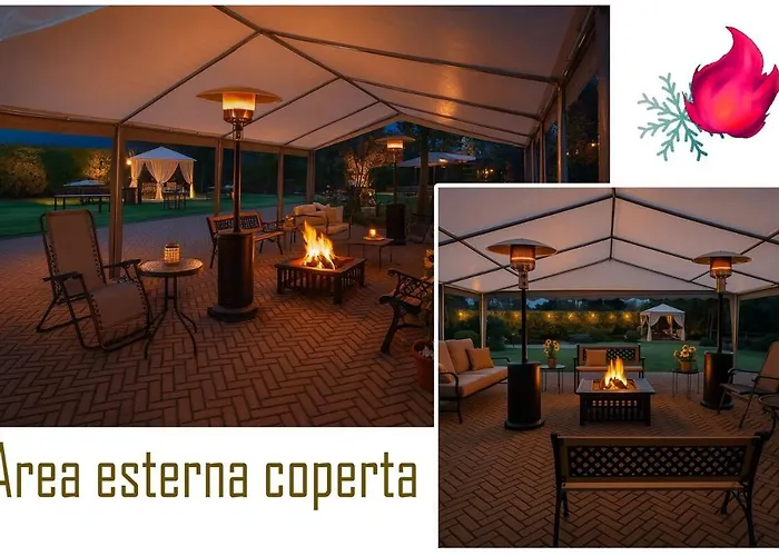 别墅 Ferrara Con Piscina E Spazi Per Eventi Privati, Laurea, Compleanno, Matrimonio 科里亚诺